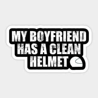 Motorbike Helmet T Shirts Sticker